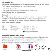 Adjetivos en japonés 10